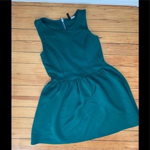 H&M Divided Green Mini Dress